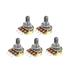 Uxcell WH148 10K Ohm Variable Resistors Single Turn Carbon Potentiometer 5 packs