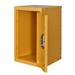 Hallowell Kid Mini Locker 15 W x 15 D x 24 H 723 Trophy (yellow) Single Tier 1-Wide Knock-Down