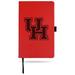 Rico 8.25 Red and Black Houston Cougars Leather Notebook