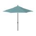 Joss & Main Camry 9-Foot Bronze Aluminum Market Patio Umbrella w/ Crank Lift & Autotilt In Sunbrella Metal | 102.3 H x 108 W x 108 D in | Wayfair