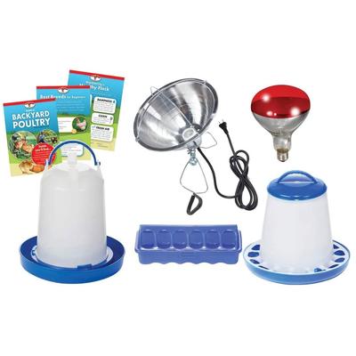 Double-Tuf DTBPKIT Chicken and Poultry Starter Kit w/ Guide Book and Accessories - 3.69