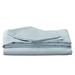 MeadowPark 100% Long Staple Sateen 400 Thread Count Sheet Set 100% Cotton/Sateen in Blue | Twin XL | Wayfair 716971