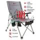 POP Design The Hot Seat Heated Portable Chair Perfect for Camping Sports