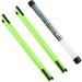 Rhino Valley Golf Alignment Sticks ã€�2 Packã€‘ Collapsible Golf Practice Rods for Aiming Putting Full Swing Trainer Posture Corrector with Clear Tube Case Portable Golf Training Equipment