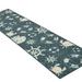 Blue/Navy 96 x 24 x 0.13 in Area Rug - Breakwater Bay Caladoc Machine Woven Round 4'1" Indoor/Outdoor Area Rug in Navy | Wayfair