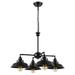 Williston Forge Orrstown 4 - Light Dimmable Classic/Traditional Chandelier Metal in Brown | 19 H x 27.5 W x 27.5 D in | Wayfair