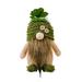 Plant Embellished Faceless Doll - Extra Soft - Long Whisker - Big Nose - Adorable Appearance - Decorative Fabric - Succulent Plant Gnomes - Plush Faceless Toy - Party Supplies