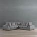 Declan Modular Collection - Right-Facing Sofa, Performance Tilly Pearl - Frontgate