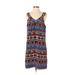 Marc by Marc Jacobs Casual Dress - Shift V Neck Sleeveless: Blue Dresses - Women's Size X-Small