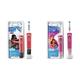 Oral-B Kids Starwars Elektrische Zahnbürste/Electric Toothbrush für Kinder ab 3 Jahren, 2 Putzmodi für Zahnpflege & Kids Princess Elektrische Zahnbürste/Electric Toothbrush für Kinder ab 3 Jahren