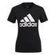 adidas GL0722 W BL T T-Shirt Damen Black/White Größe S/S