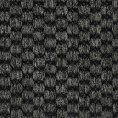 Teppichboden BODENMEISTER "Turania, Strukturschlinge - Uni Farben, Made in Netherlands", schwarz (anthrazit schwarz), B:400cm H:5,3mm L:600cm, Polypropylen, Teppiche, Wohnzimmer, Schlafzimmer, Kinderzimmer, Breite 400/500 cm Image