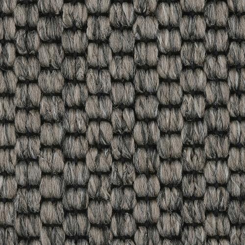 „BODENMEISTER Teppichboden „“Schlingenteppich Turania““ Teppiche fußbodenheizungsgeeignet Gr. B/L: 400 cm x 200 cm, 5,3 mm, 1 St., grau (grau anthrazit) Teppichboden“