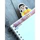 Game - Red Light Green Doll Planner Paper Clip -Book Mark Bookmark Squid Games