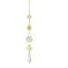 Crystal Moon Star Wind Chime Pendant Window Garden Color Crystal Wind Chime