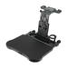 Anself Adjustable Car Seat Travel Table Multifunctional Foldable Car Back Seat Food Tray Car Table with Phone Holder for Working Writing Eating Black