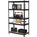 UBesGoo 5-Tier Metal Wire Garage Racking Shelving Storage Unit 43 W x 17.7 D x 70.8 H Black