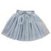 Tosmy Little Child Girls Clothes Tulle Skirt Tutu Dancing Skirt Girls Clothes Net Half Skirt Short Skirt Son Princess Skirt Kids Casual Dresses