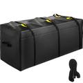 BENTISM Hitch Cargo Carrier Bag Waterproof 840D PVC 47 x20 x20 (11 Cubic Feet) Heavy Duty Cargo Bag for Hitch Carrier with Reinforced Straps Fits Car Truck SUV Vans Hitch Basket