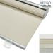 Keego Cordless Roller Shades Light Filtering Blinds for Windows Room Darkening Rolled Up Shades UV Protection Window Shades Door Blinds for Home and Office(Khaki 36 W x 36 H)