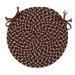 Colonial Mills 7 ft. Brook Farm Round Area Rug - Burgundy