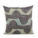 Plutus Brands Blue Shores Stripe Luxury Throw Pillow - 20 x 36 in. King Size