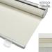 Keego Cordless Roller Shades Light Filtering Blinds for Windows Room Darkening Rolled Up Shades UV Protection Window Shades Door Blinds for Home and Office(Ivory 44 W x 72 H)