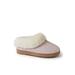 Women's Chloe Slippers by Dearfoams in Pale Mauve (Size M M)