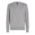 Tommy Hilfiger 1985 Collection Pullover aus Bio-Baumwolle Herren medium grey heather, Gr. XL, Bio-baumwolle