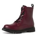 Tamaris Damen Schnürstiefel Blockabsatz; RED/rot; 40