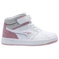 KangaROOS K-CP Hogan EV Sneaker, White/Rosewater, 30 EU