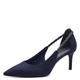 Tamaris Damen Pumps Textil Vegan Stilettoabsatz; DARK BLUE/blau; 40 EU