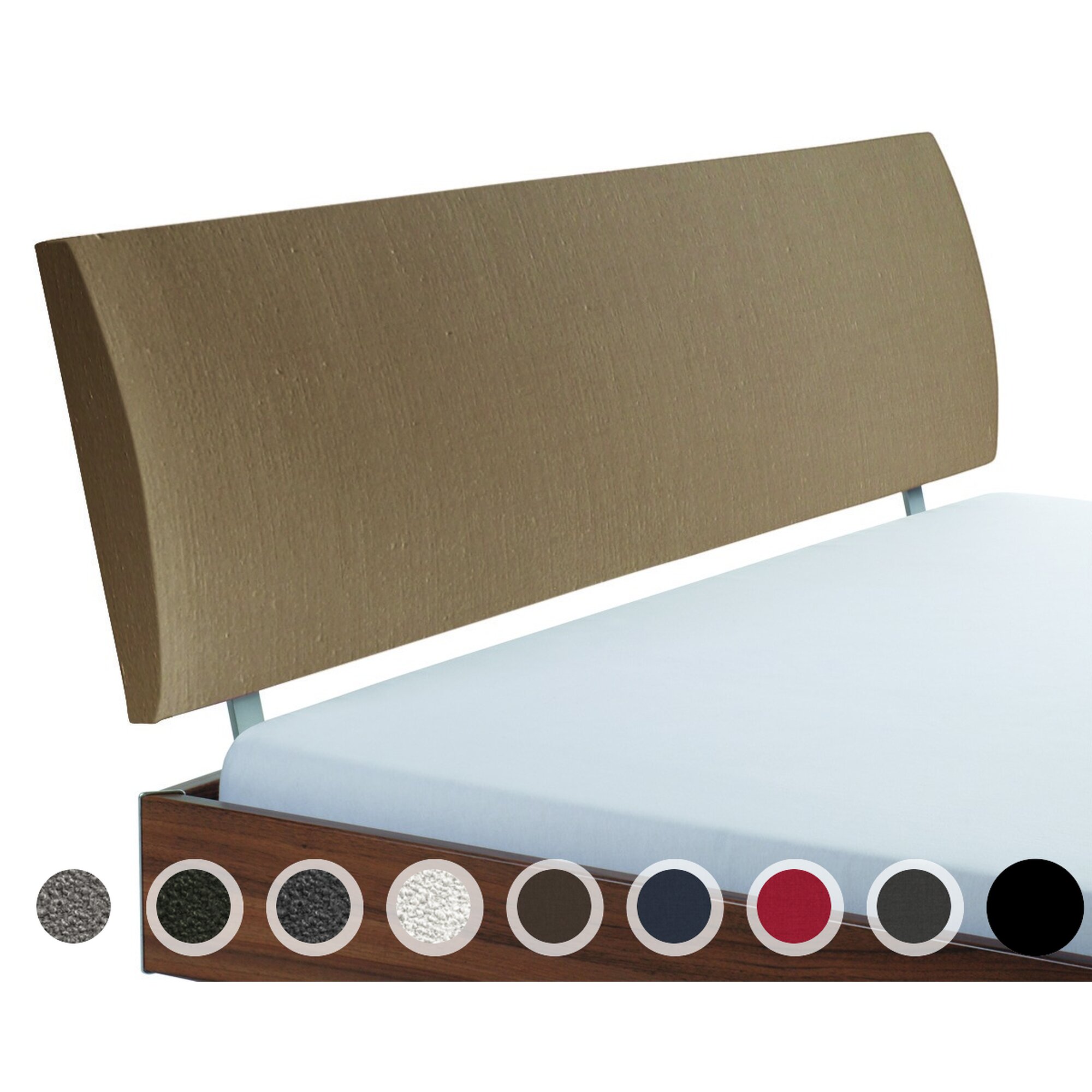 Hasena Movie-Line Kopfteil Lecco 120 cm / PK3 Tocco 710 white Image