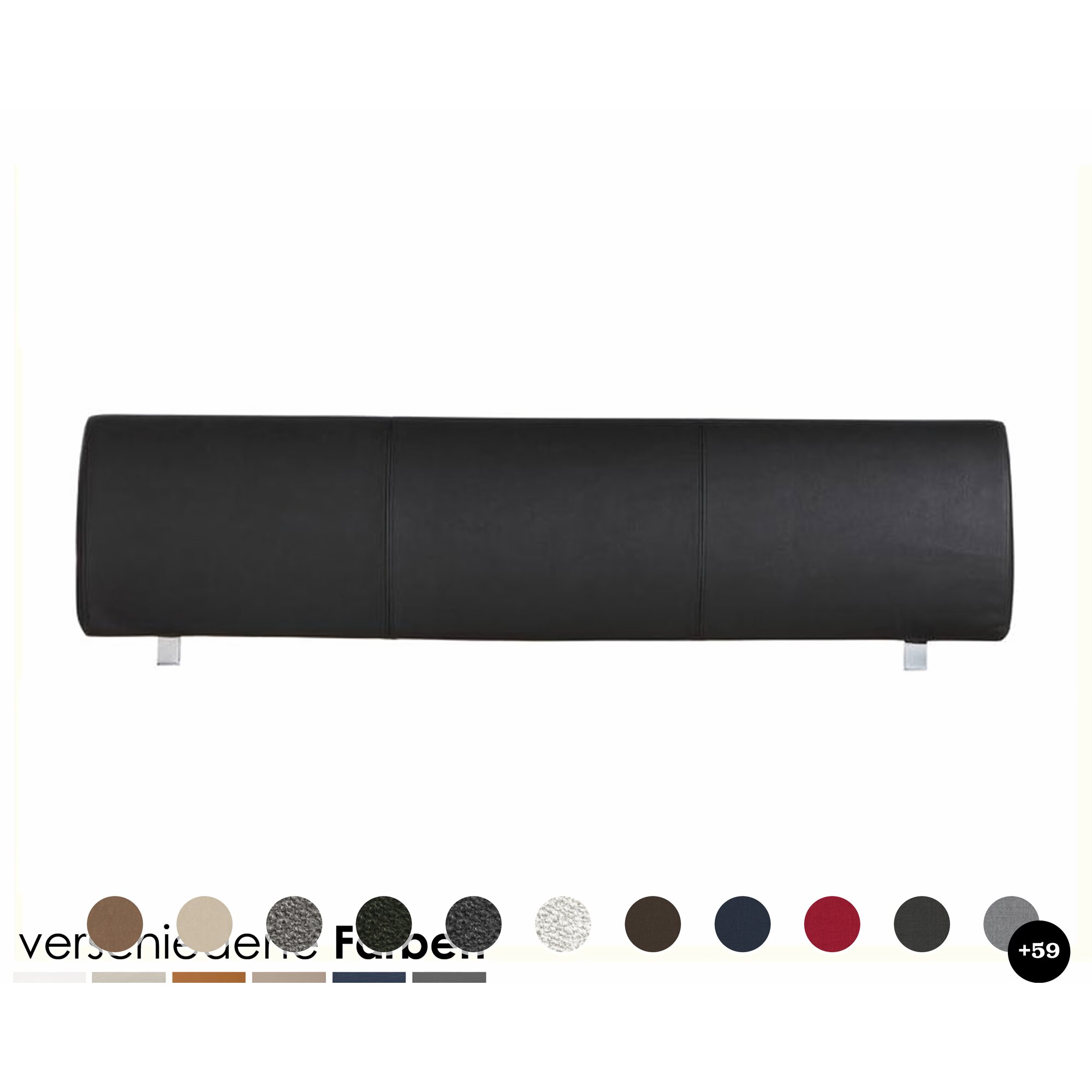 Hasena Movie-Line Kopfteil Elipsa 200 cm / PK3 Buffalo 720 shale Image