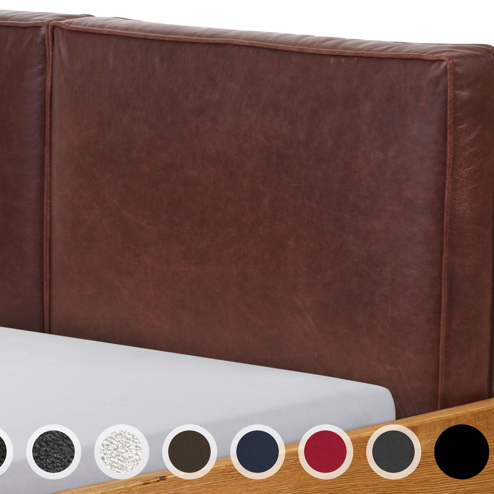 Hasena Wood-Wild Kopfteil Cena 200 cm / PK3 Buffalo 722 espresso Image