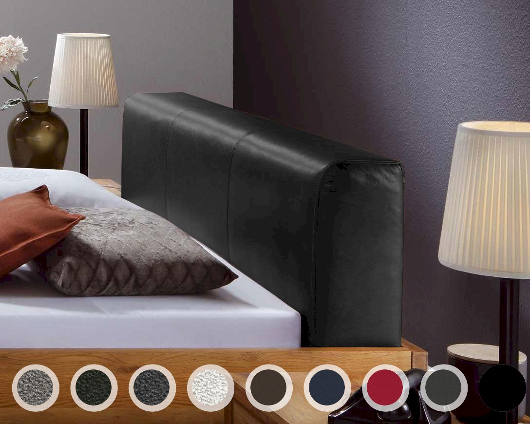 Hasena Wood-Wild Kopfteil Ceneri 160 cm / PK3 Fusio 751 anthrazit Image