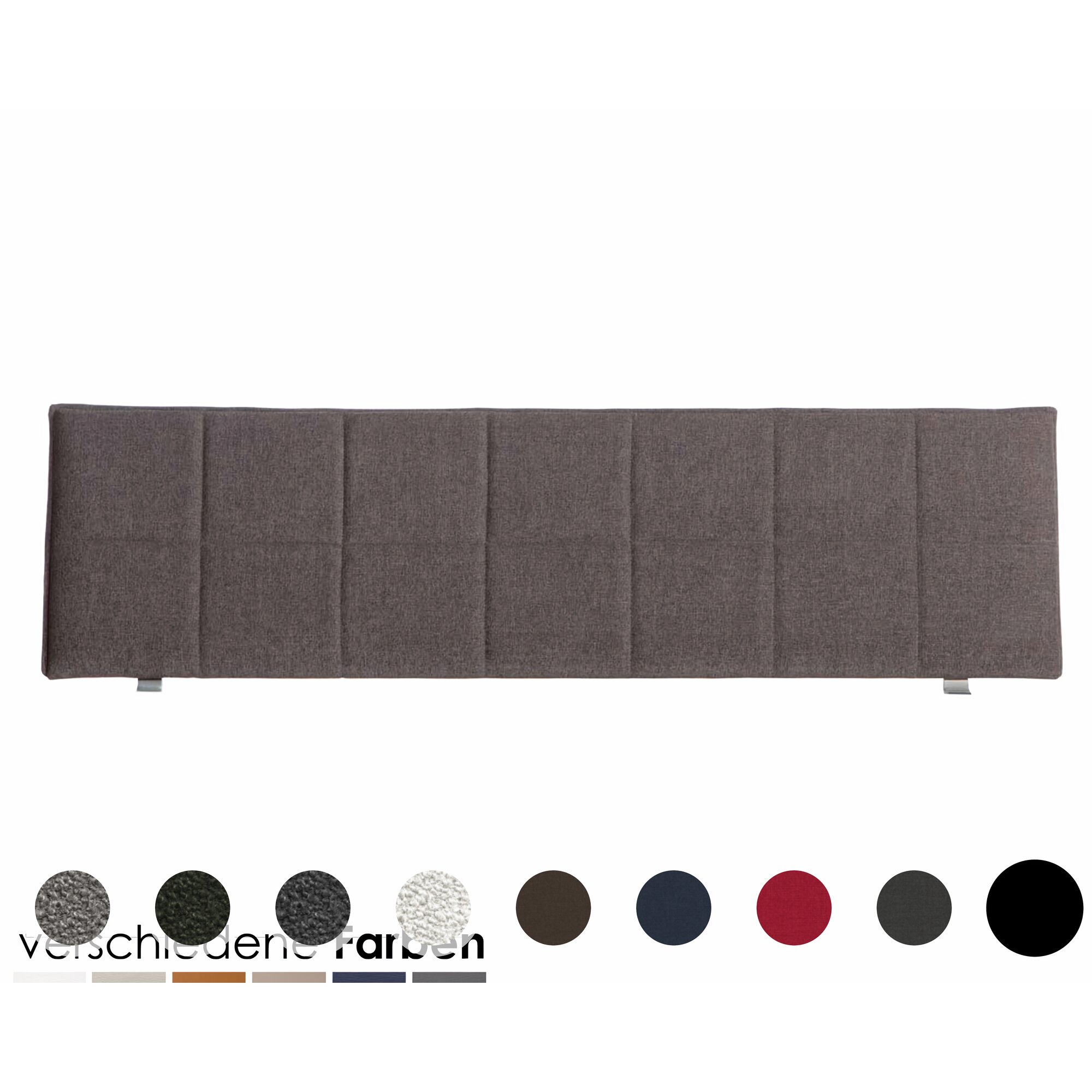 Hasena Wood-Wild Kopfteil Malta 180 cm / PK3 Tocco 712 chocolate Image