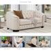 64" Velvet Upholstered Loveseat Sofa,Modern Loveseat Sofa with Thick Removable Seat Cushion,2 Person Loveseat Sofa Couch