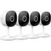 HandReed Indoor Cameras for Home Security 2K Galayou Wireless WiFi Baby Camera Monitor with Two-Way Audio Home Cameras with APP for Phone Smart Siren Works with Alexa/Google Home(G7-4PACK)