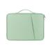 TureClos Laptop Sleeve Case Notebook Protective Handbag Zipper Closure Nylon Computer Carrying Bag Protector For Tablet Pouch Green 10.8-11 inch