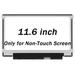 Screen Replacement 11.6 for LENOVO THINKPAD X131E X131 R0 M116nwr1 R0 M116nwr1 R4 1366X768 40 pin LCD LED Screen Display Panel(Only for Non-Touch Screen)