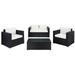 Safavieh Outdoor Machie 4 Piece Conversation Set