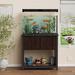 Tucker Murphy Pet™ Daylanie Rectangle Aquarium Stand Wood (best for furniture style stands) in Brown | 34.8 H x 37 W x 17.7 D in | Wayfair