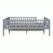 Harriet Bee Hillenbrand Solid Wood Daybed Wood in Gray | 28.3 H x 57 W x 79.5 D in | Wayfair 1A2103B6010546FF9BA669791E10E971