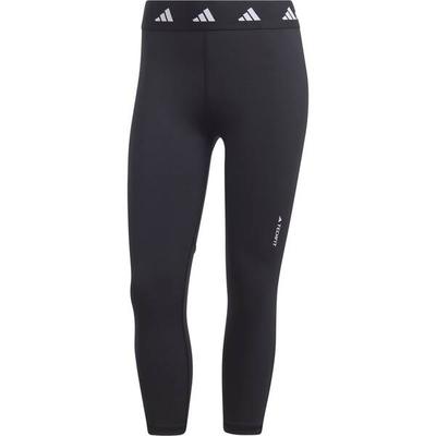 ADIDAS Damen Tight Techfit Capri, Größe S in Schwarz