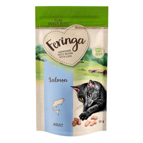 9x35g Lachs Feringa Katzensnack getreidefrei