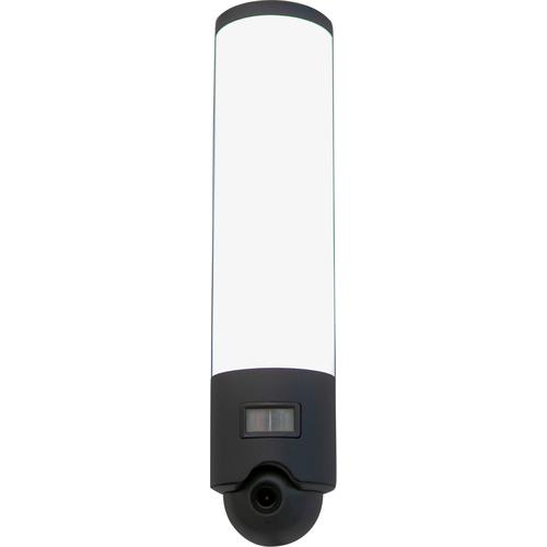 "Smarte LED-Leuchte LUTEC ""ELARA"" Leuchten Gr. Höhe: 7,6 cm, grau (anthrazit) LED Smart Home Außenleuchte Außenleuchten Außenwandleuchten Smart-Home Kameraleuchte"
