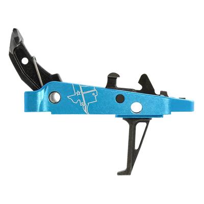 CMC Triggers Drop-In Trigger Group 2.0 Single-Stage Flat With 3.50 Lbs Draw Weight Black with Blue Housing Fits AK-47 47503