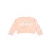 Zara Pullover Sweater: Pink Graphic Tops - Kids Girl's Size 6