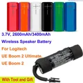 OrangeYu – batterie 2600mAh/3400mAh 00798 – 601-8207 pour Logitech eu Boom 2 UE Boom 2 Ultimate